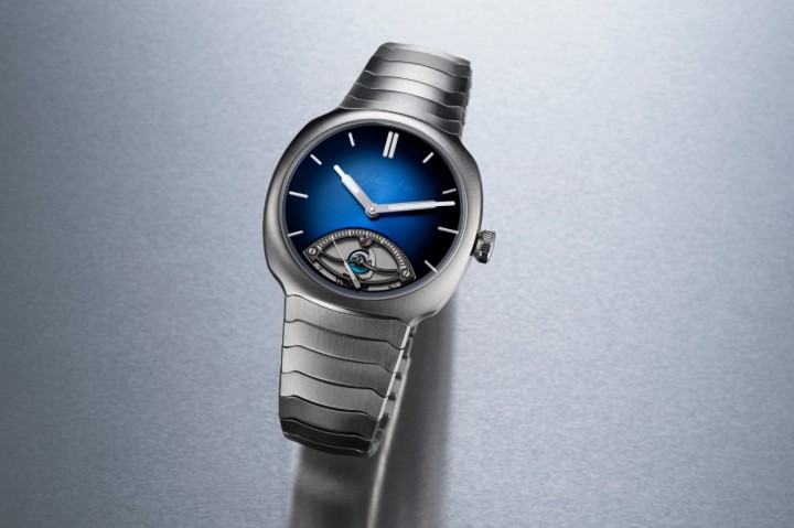 Obrázek H. Moser & Cie Streamliner Retrograde Funky Blue