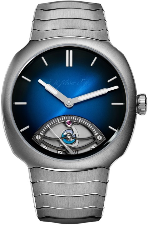 Obrázek H. Moser & Cie Streamliner Retrograde Funky Blue