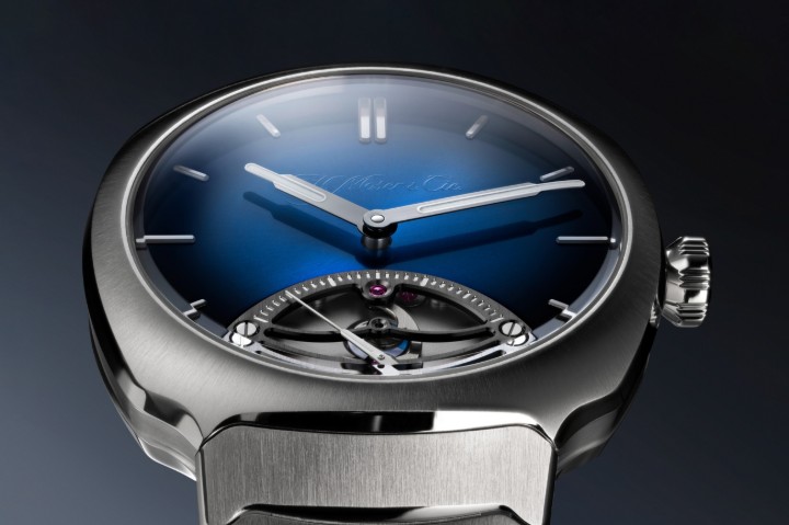 Obrázek H. Moser & Cie Streamliner Retrograde Funky Blue