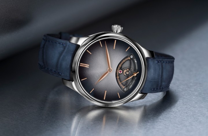 Bild von H. Moser & Cie Endeavour Retrograde Grey Fumé