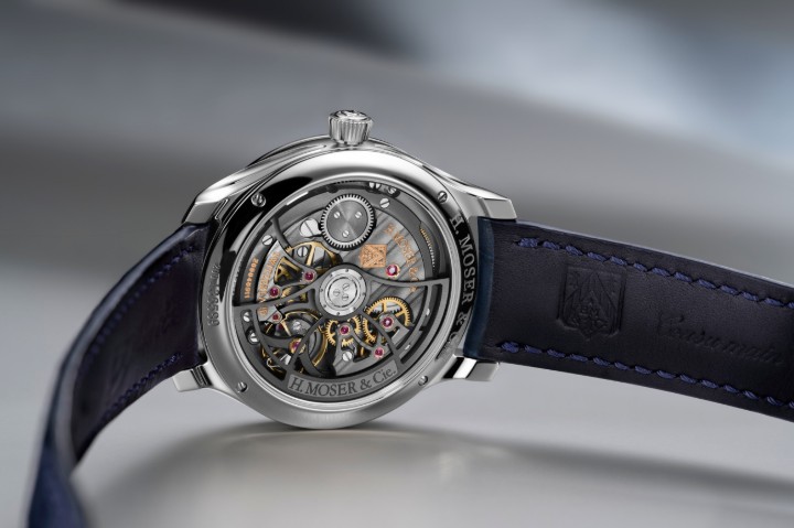 Bild von H. Moser & Cie Endeavour Retrograde Grey Fumé
