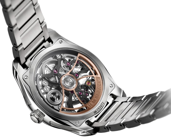 Obrázek H. Moser & Cie Pioneer Skeleton Retrograde Seconds