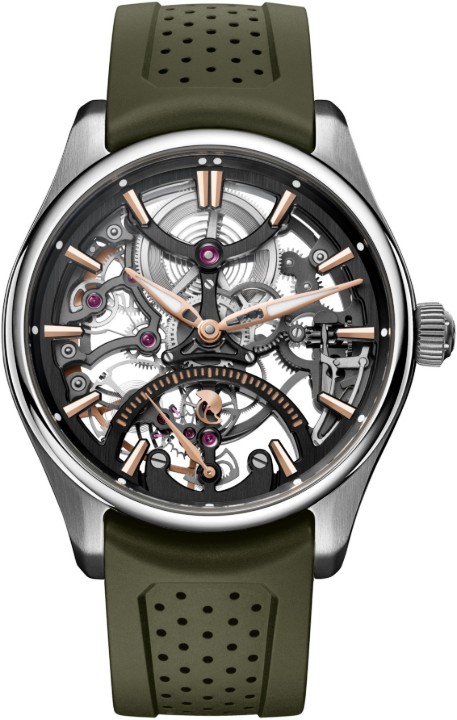 Obrázek H. Moser & Cie Pioneer Skeleton Retrograde Seconds