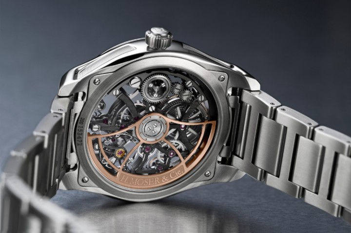 Obrázek H. Moser & Cie Pioneer Skeleton Retrograde Seconds