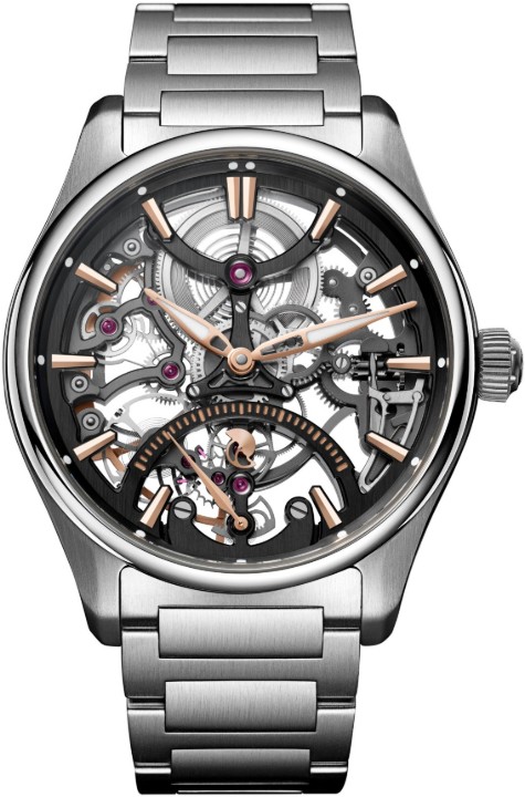 Obrázek H. Moser & Cie Pioneer Skeleton Retrograde Seconds