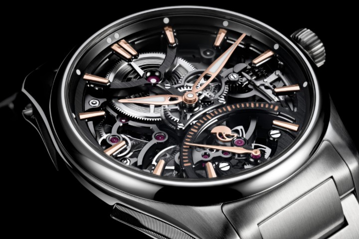 Obrázek H. Moser & Cie Pioneer Skeleton Retrograde Seconds