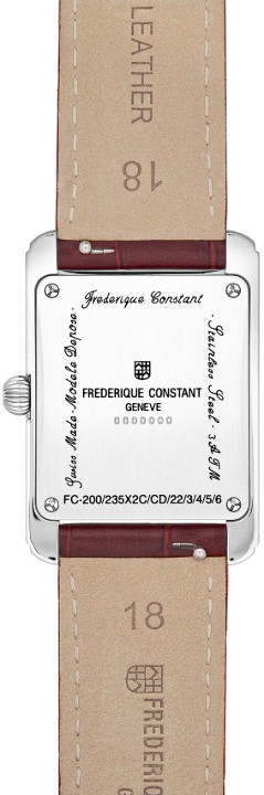 Obrázek Frederique Constant Classics Carrée Small Seconds