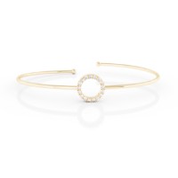 Obrázek Armband LOEE Pure ze žlutého zlata s diamanty