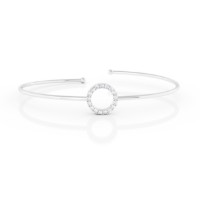 Bild von Armband LOEE Pure z bílého zlata s diamanty