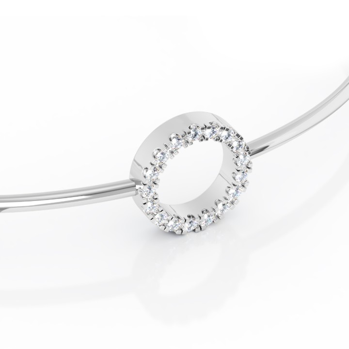 Bild von Armband LOEE Pure z bílého zlata s diamanty